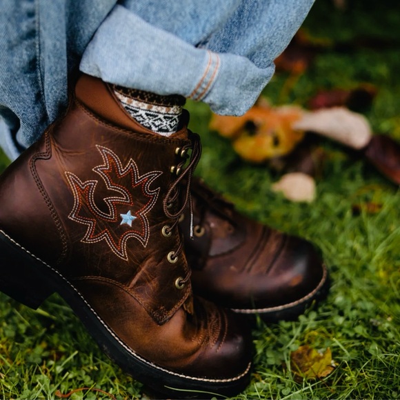 Ariat Shoes - Ariat Driftwood Brown Western Boots